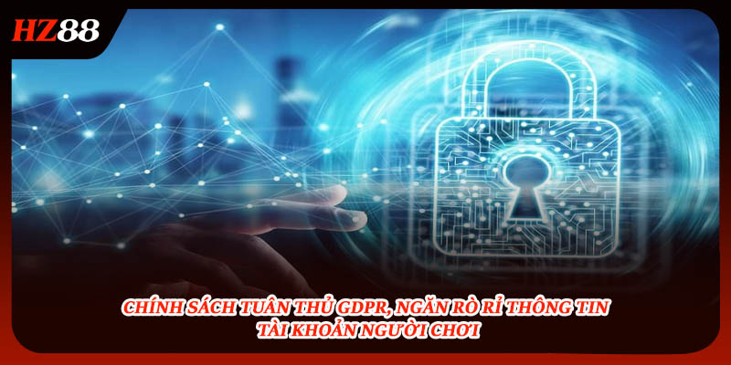 Chính sách tuân thủ GDPR, ngăn rò rỉ thông tin tài khoản